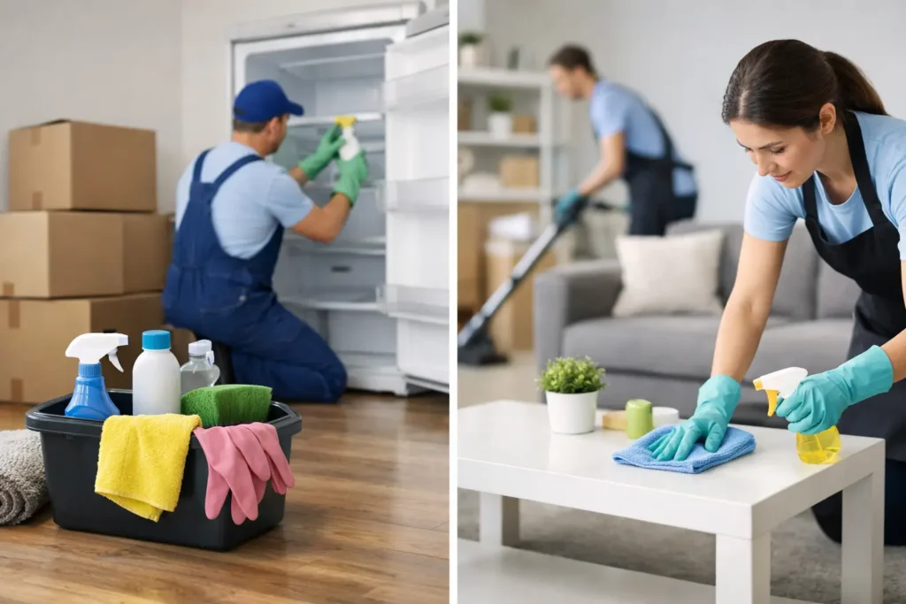 Move Out Cleaning vs Standard Cleaning