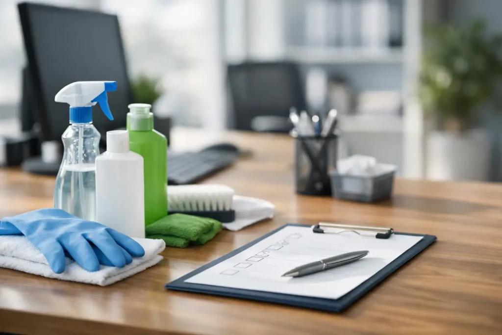 Office Cleaning Checklist Example for Daily Use