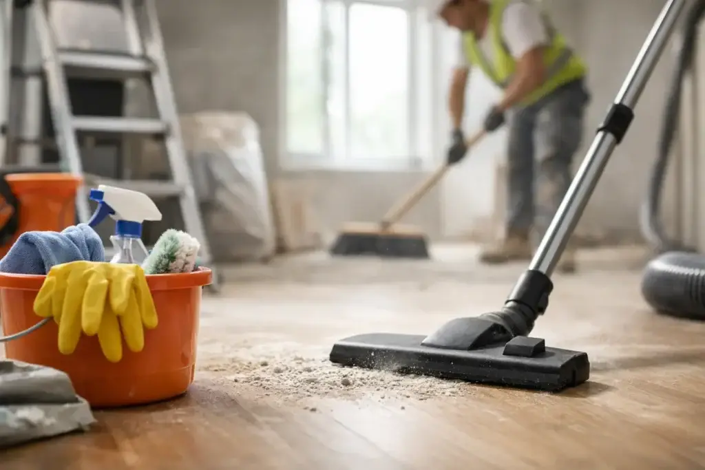 How to Clean Construction Dust Right