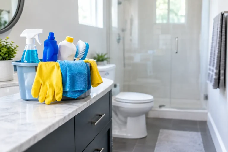 Best Bathroom Cleaning Schedule for Busy Homes