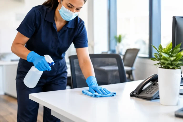 Do Office Cleaners Disinfect Shared Surfaces?